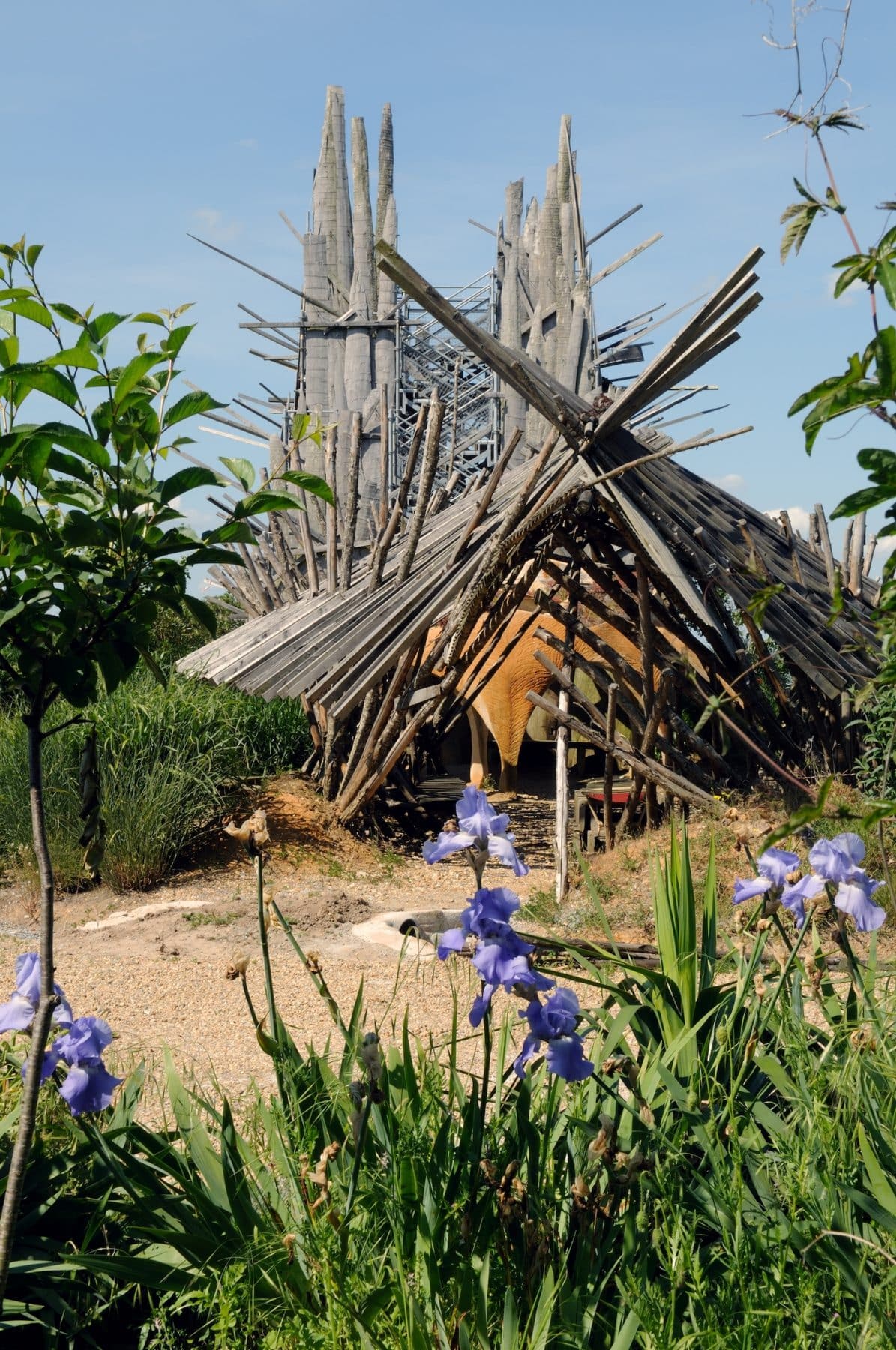 Kinya Maruyama, Le Jardin étoilé Paimboeuf création pérenne Estuaire, 2007