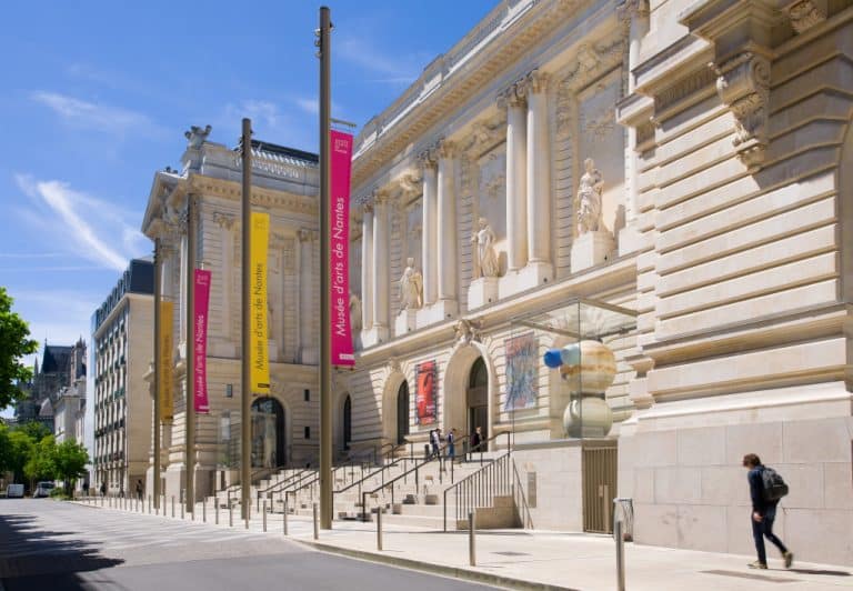 Façade du Musée d'arts de Nantes Mai 2019