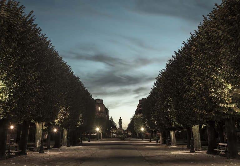 Cours Cambronne, Nantes - nocturne