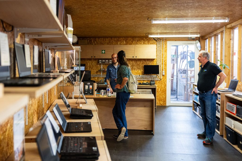 Magasin du réemploi au Solilab