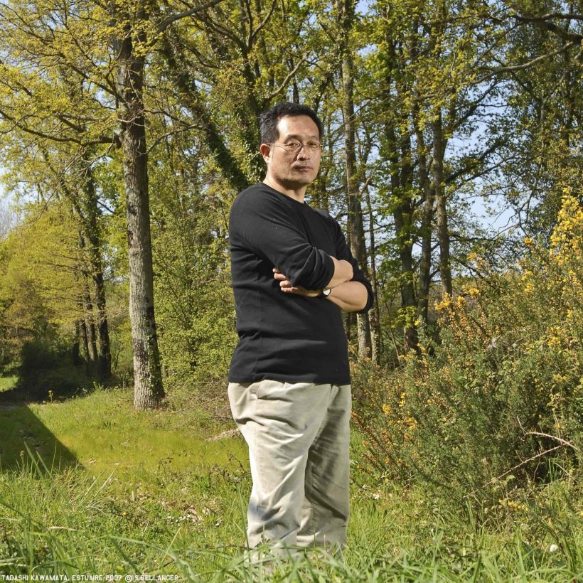 Tadashi Kawamata, portrait Portrait de Tadashi Kawamata - à Nantes