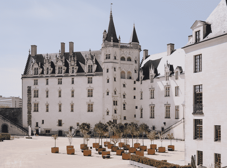 Le jardin d’Anne de Bretagne, Château des ducs de Bretagne, Nantes