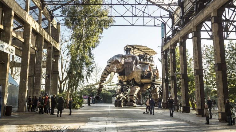 L'éléphant, Les machines de l'île de Nantes