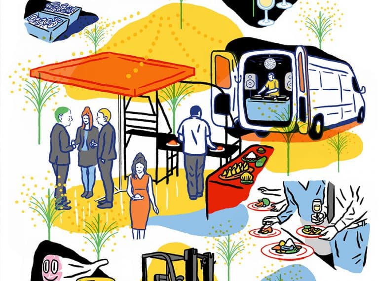 Illustration Service Affaires, Le Voyage à Nantes, 2021 Illustration Service Affaires, Le Voyage à Nantes, 2021