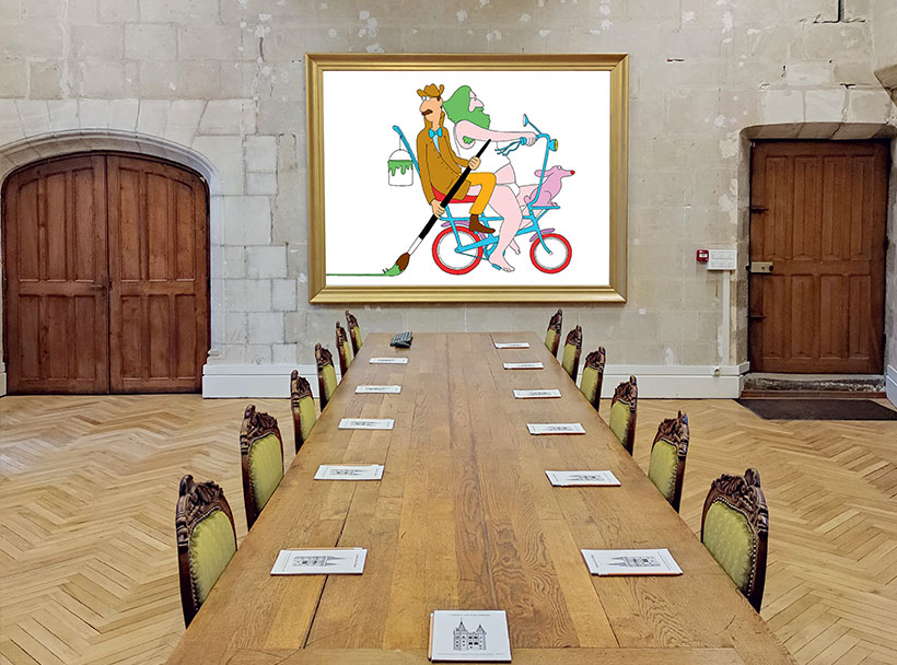 Salle de l’Edit de Nantes, Château des ducs de Bretagne, le Voyage à Nantes Salle de l’Edit de Nantes, Château des ducs de Bretagne, le Voyage à Nantes