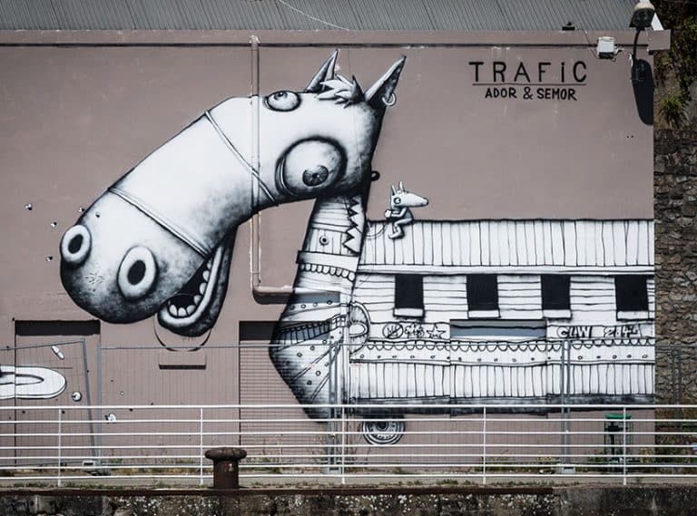 Ador & Semor, Trafic, dans le cadre du Voyage à Nantes 2017 Ador & Semor, Trafic, dans le cadre du Voyage à Nantes 2017