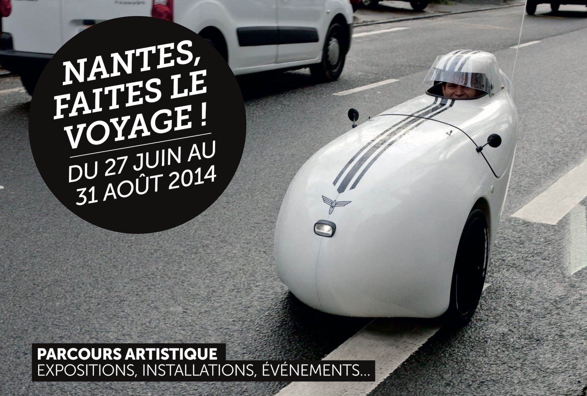 Visuel de l'édition 2014, Le Voyage à Nantes