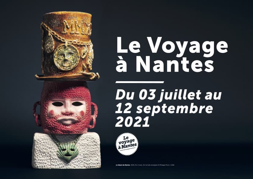 Eric Croes, Le Géant de Nantes, visuel de l'édition 2021 le Voyage à Nantes