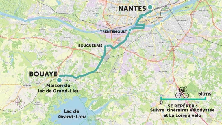 Voyage permanent à vélo – Metropole- Nantes Bouaye