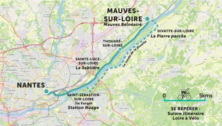 Voyage permanent à vélo – Metropole- Nantes Mauves