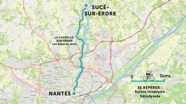Voyage permanent à vélo – Metropole- Nantes Sucé