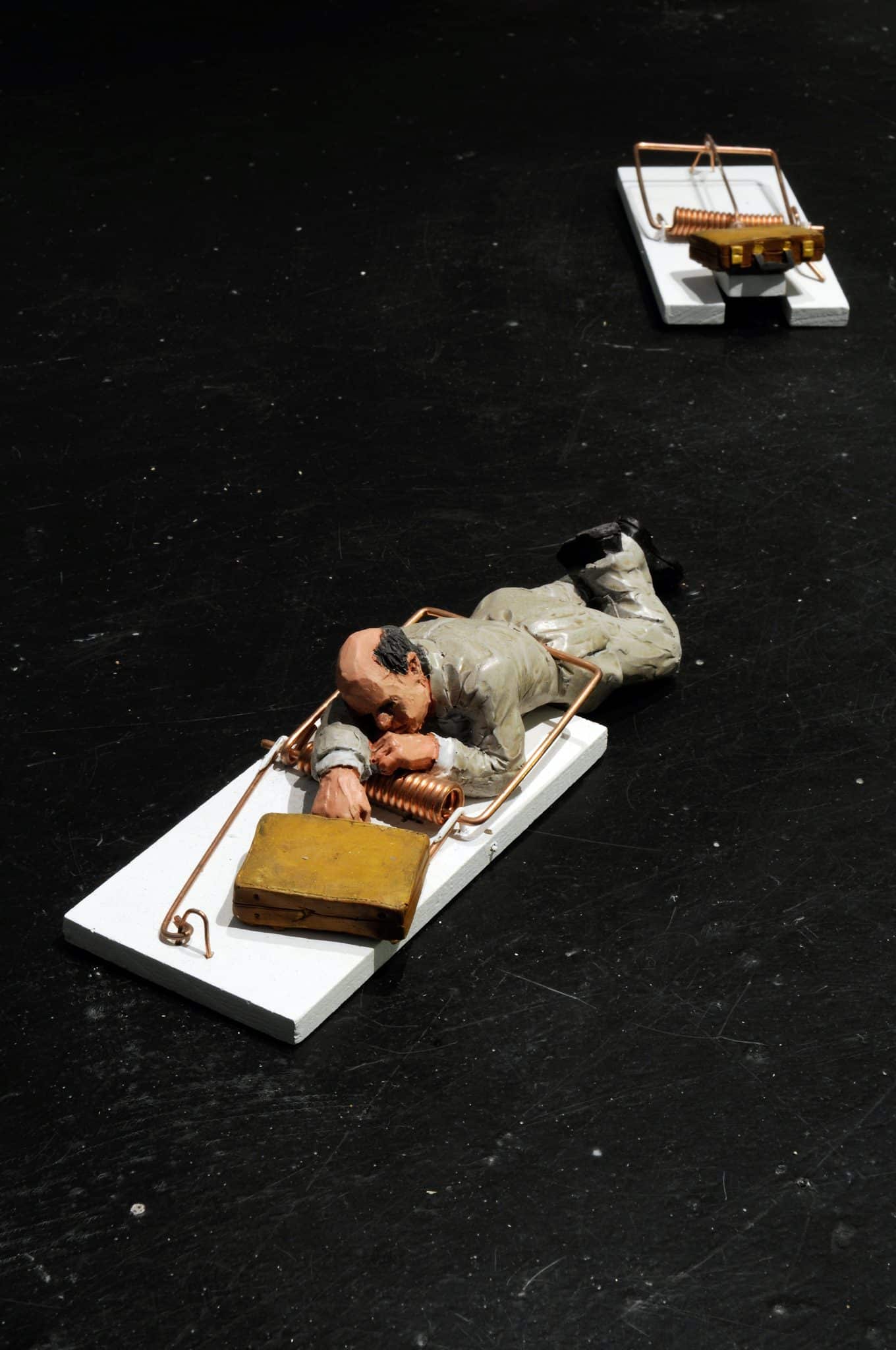 Isaac Cordal, Le Nouvel esclavage