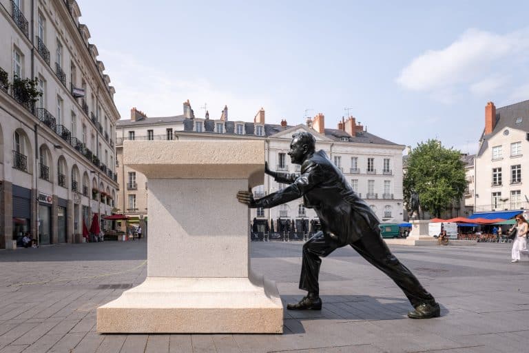 Le Voyage à Nantes 2023 Philippe Ramette, Éloge du déplacement