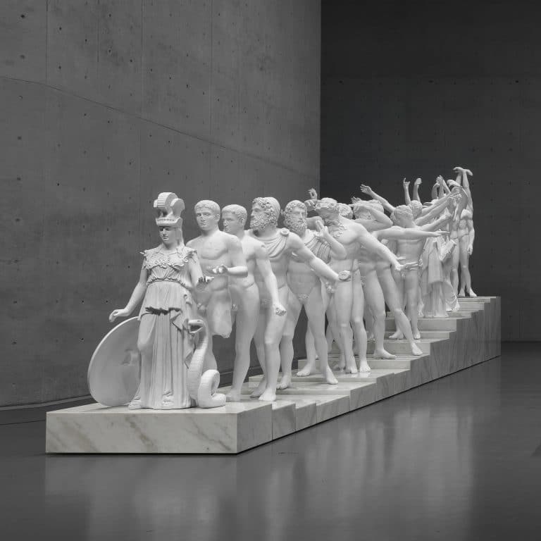 Xu Zhen, European Thousand-Arms Classical Sculpture, 2014. Produced by Madein Company