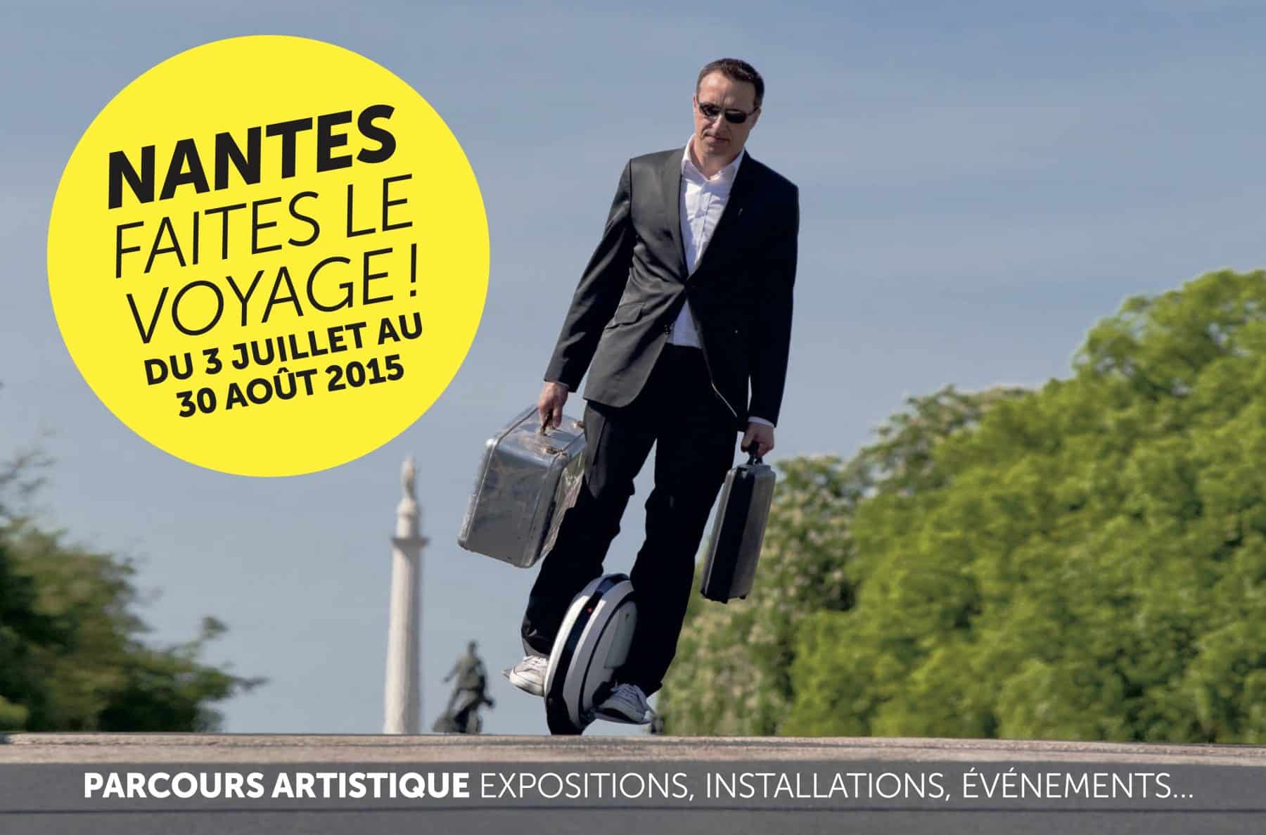 Visuel de l'édition 2015 le Voyage à Nantes