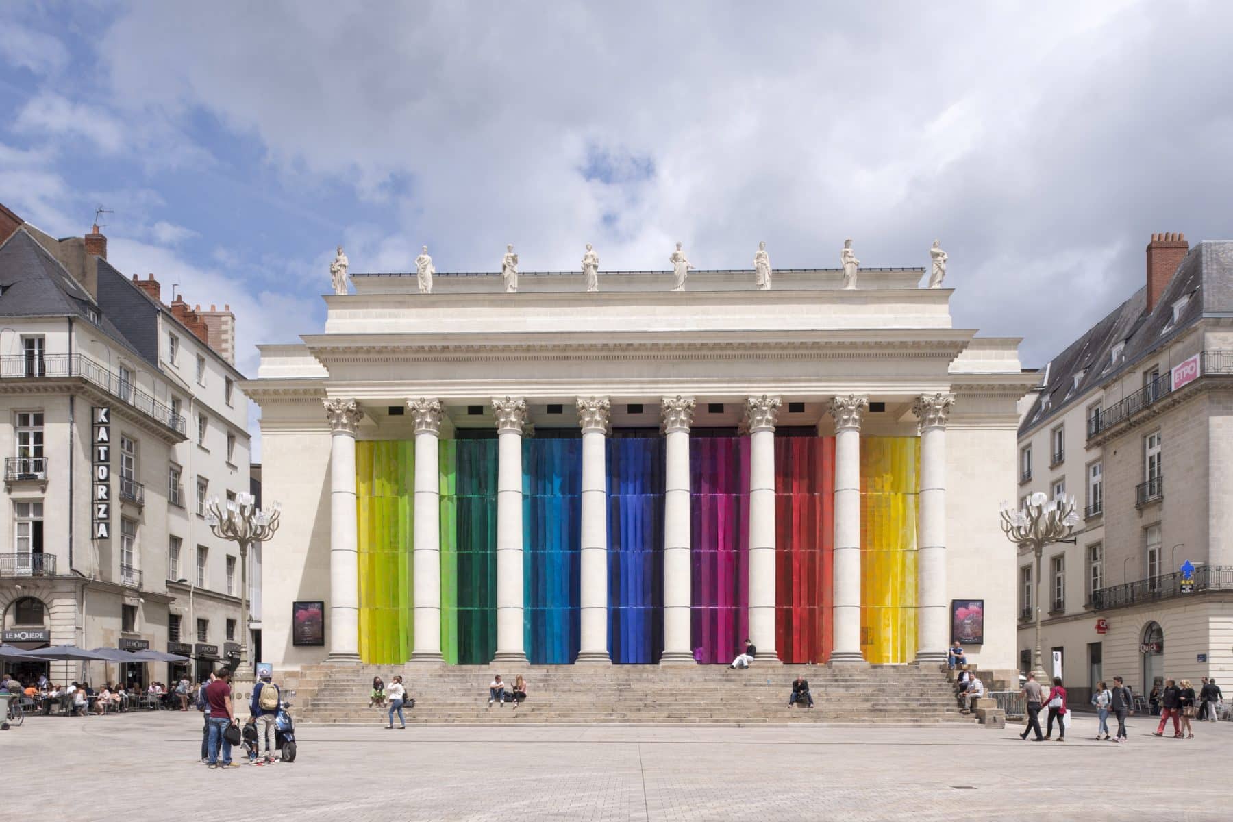 Elsa Tomkoviak sans-titre Théâtre Graslin Nantes dans le cadre du Voyage à Nantes 2014