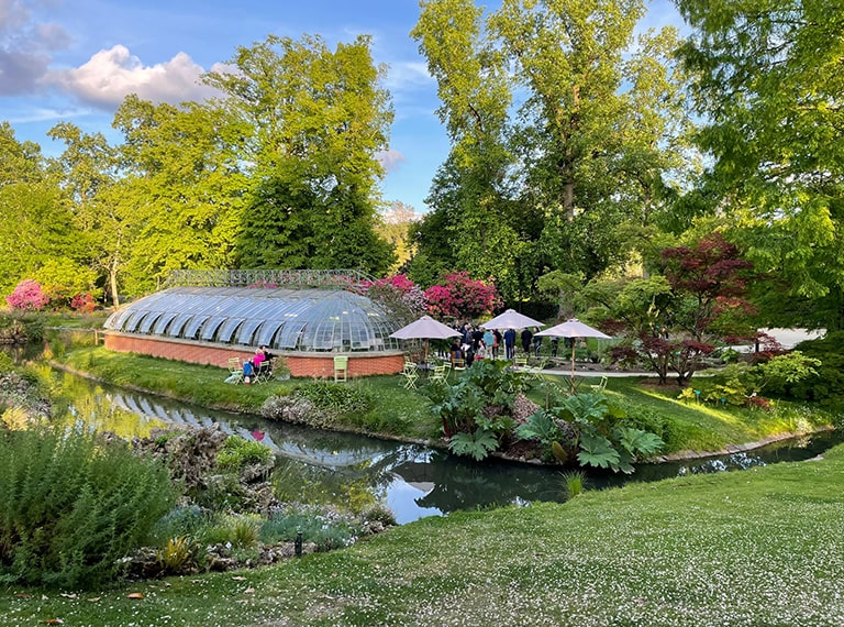 Serre aux palmiers, Jardin des plantes de Nantes