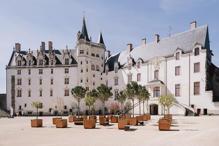 Le jardin d Anne de Bretagne, Château des ducs de Bretagne, Nantes