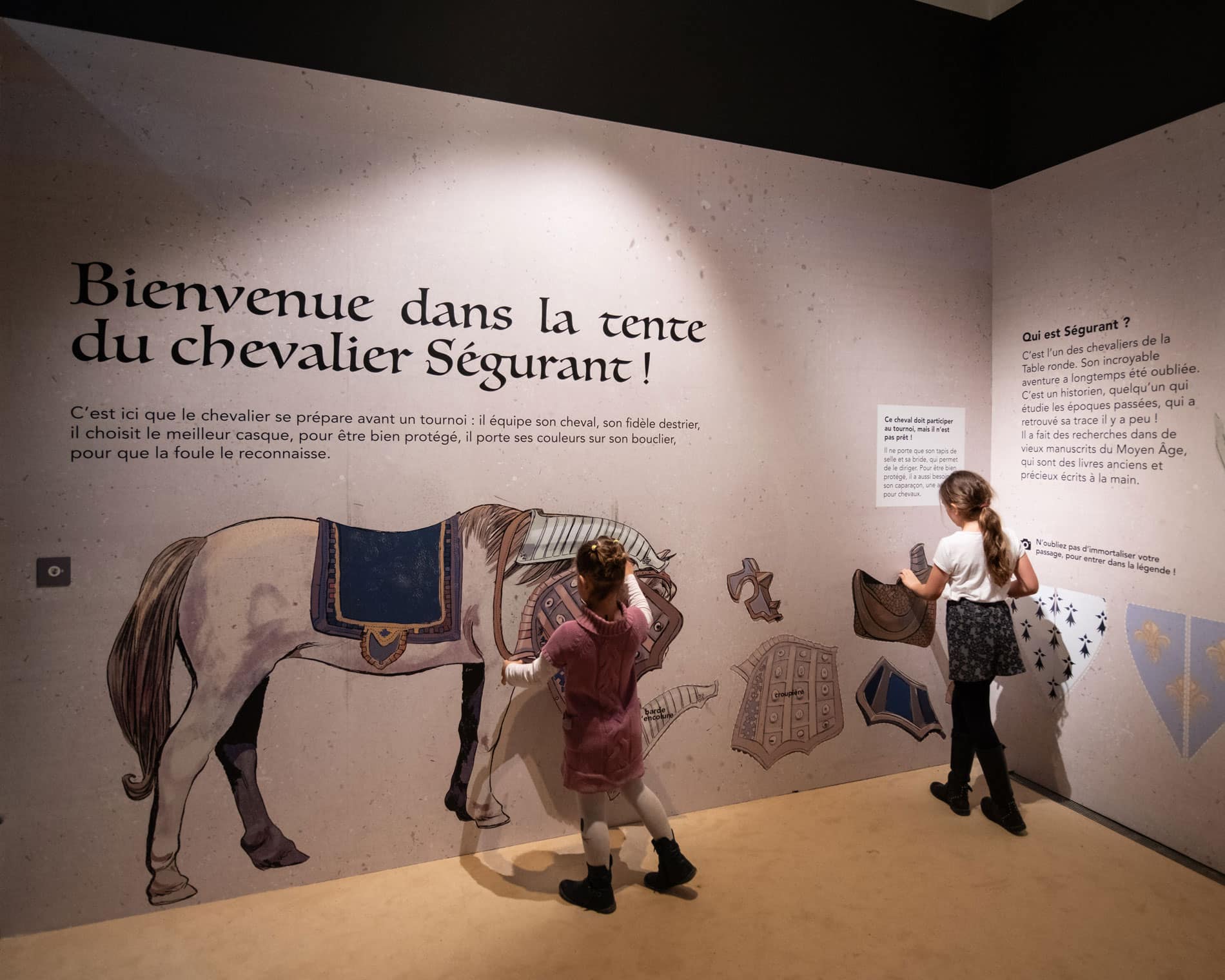 Exposition Chevaliers au Château des ducs de Bretagne, Nantes