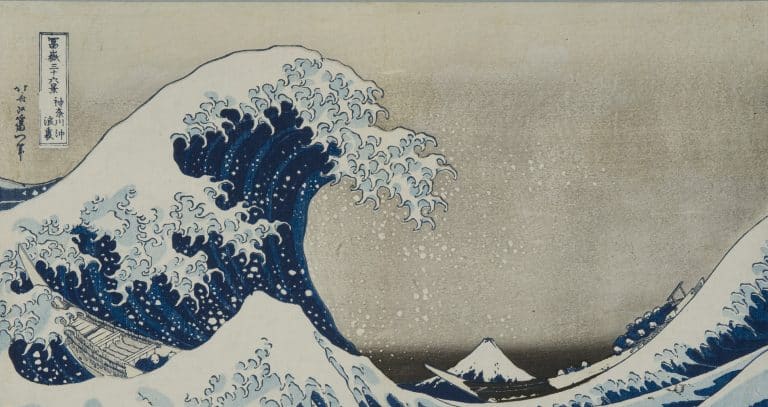 La Grande Vague de Kanagawa de Katsushika Hokusai