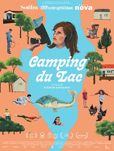 Affiche du film Camping du Lac de Éléonore Saintagnan Affiche du film Camping du Lac de Éléonore Saintagnan