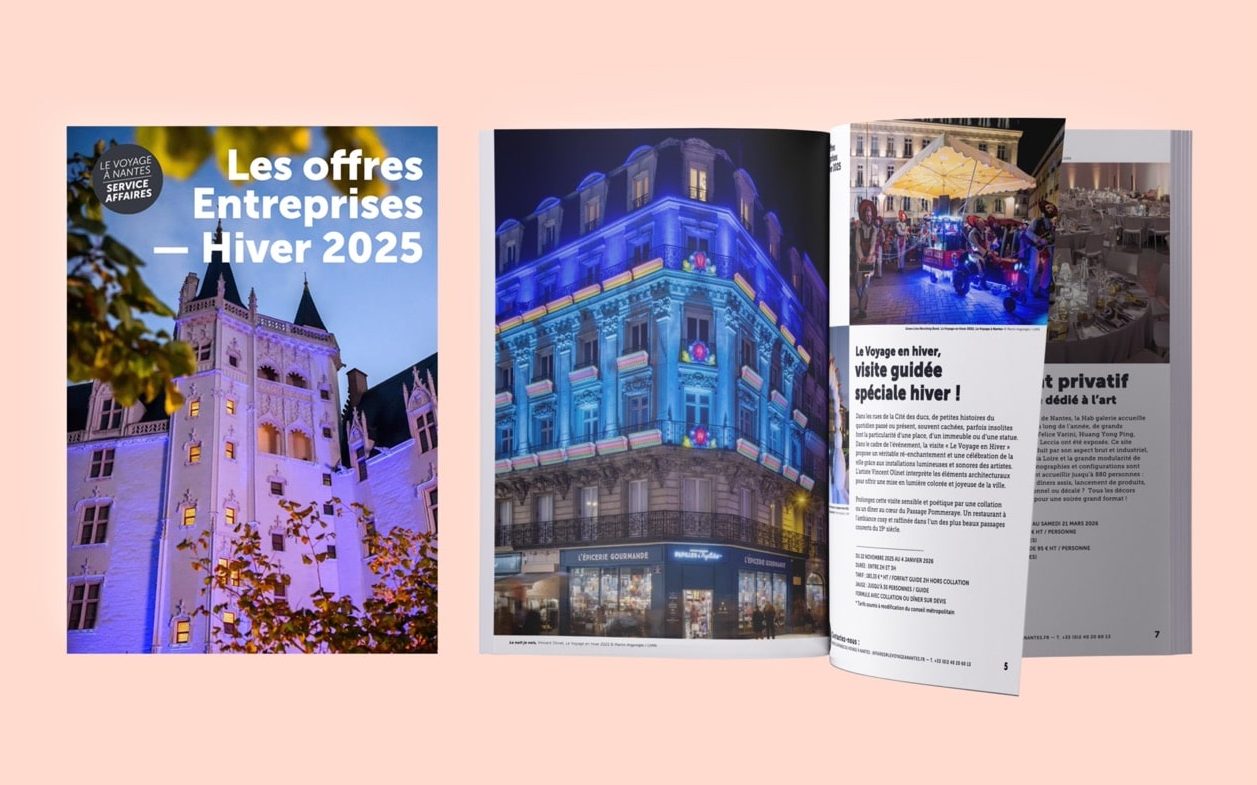 Catalogue offres entreprises 2025 - Le Voyage à Nantes